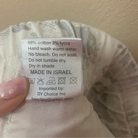 Bevy Flog Shely Jogger White Gray Silver Camo Size 24 - Picture 13 of 13